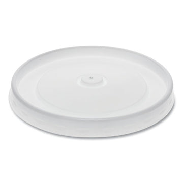 Pactiv Evergreen Paper Soup Cup Lid, For 32 Oz Soup Cups, 3.13" Diameter X 0.69"h, White, 500-carton freeshipping - TVN Wholesale